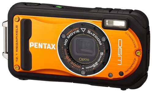 Pentax Optio W90 Orange