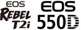 Rebel T2i/550D Logo