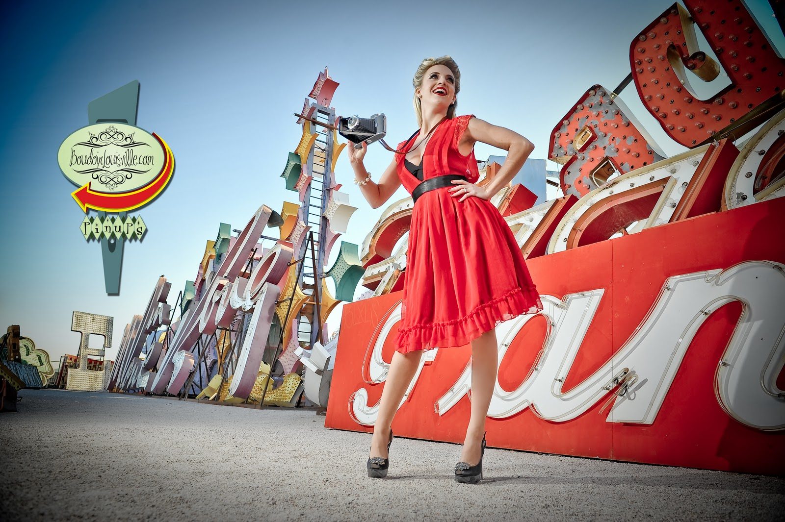 Go Behind The Scenes Of A Las Vegas Pinup Shoot By Boudoir Louisville Current Photographer