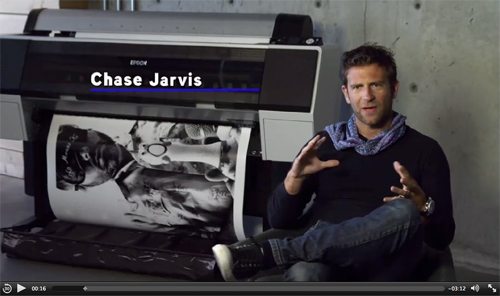 Chase Jarvis talks about the new Epson Stylus Pro 9890 Printer