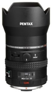 PENTAX Introduces New 25mm Lens for 645D Medium-Format DSLR